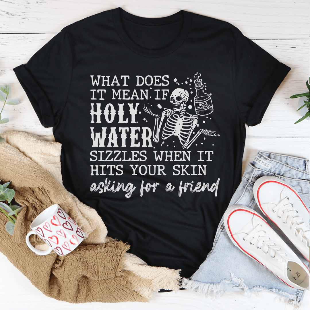 Holy Water Skull Tee