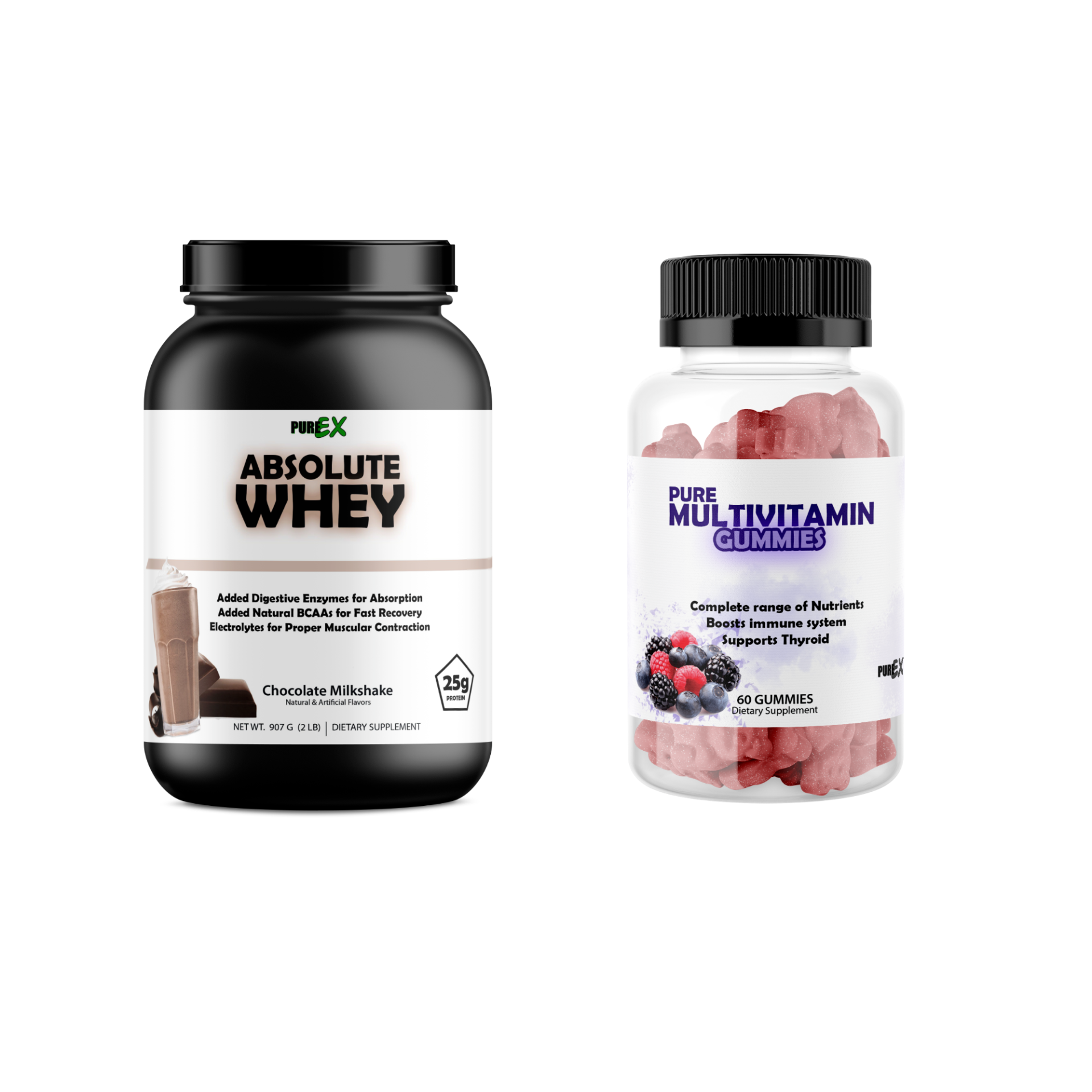 Bundled: Multivitamins + Protein