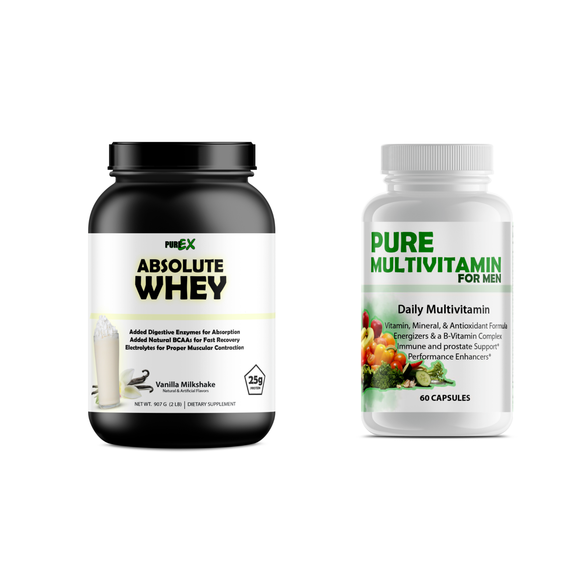 Bundled: Multivitamins + Protein