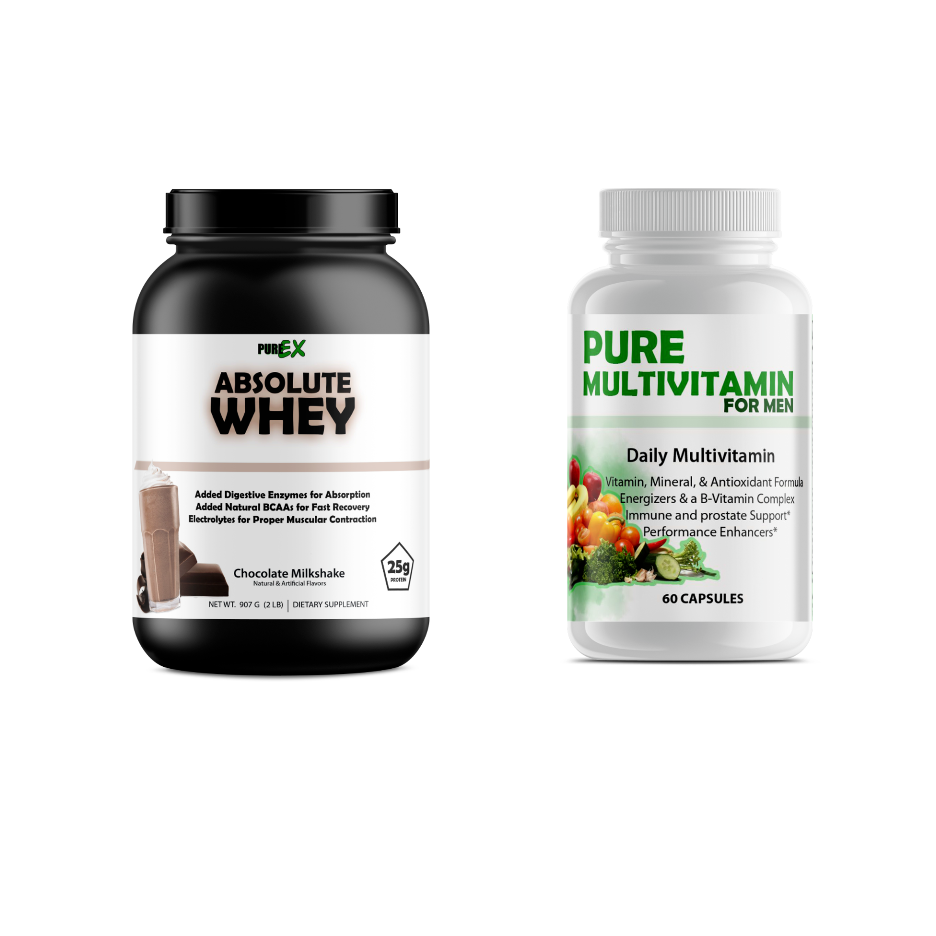 Bundled: Multivitamins + Protein