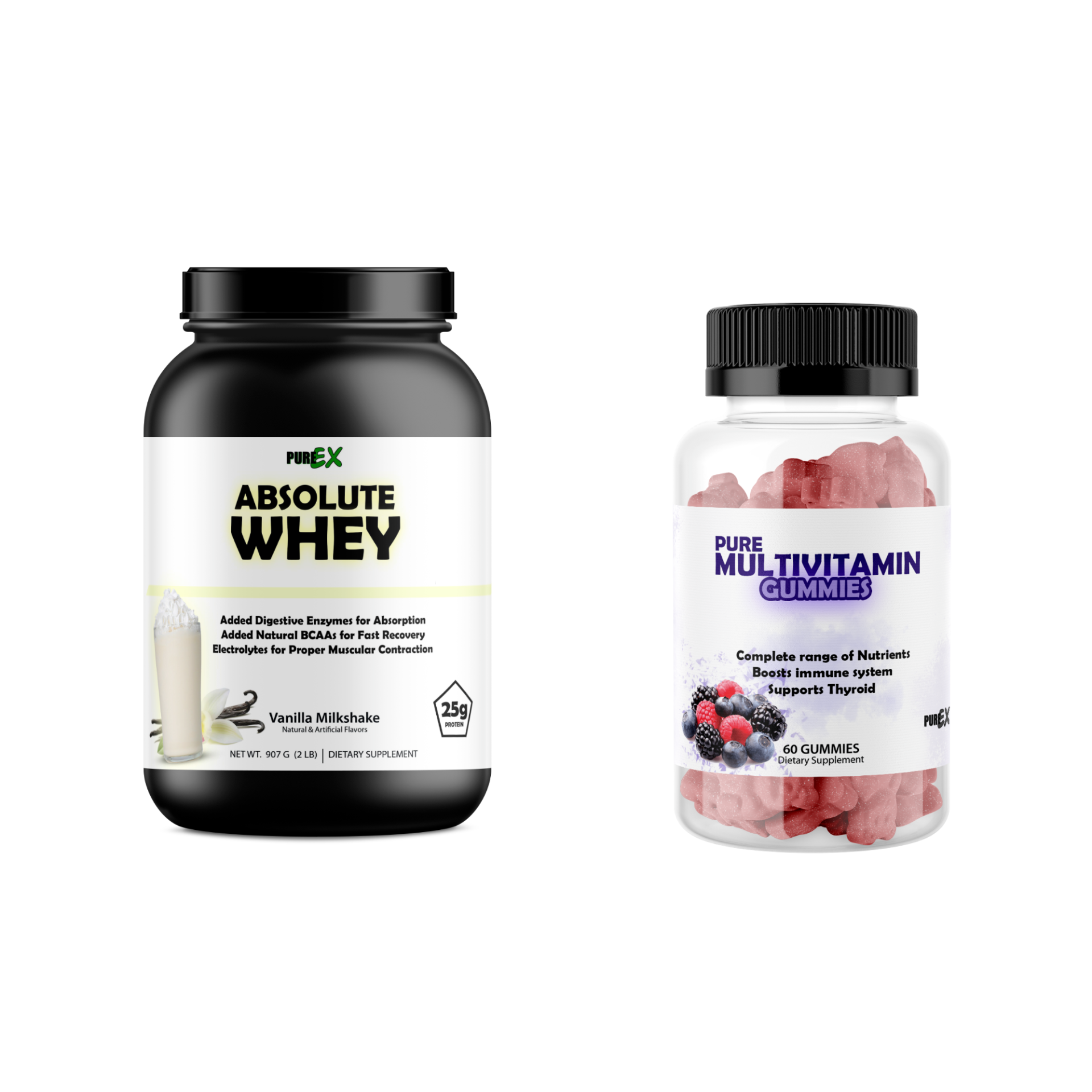 Bundled: Multivitamins + Protein