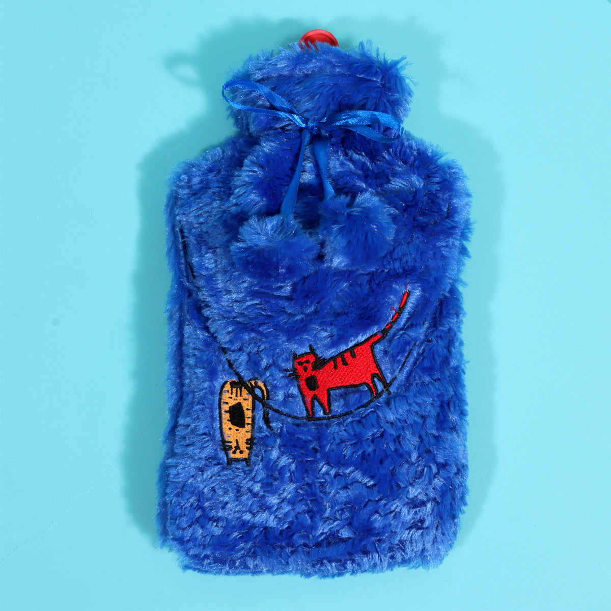 Biggdesign Cats Blue Hot Water Bottle