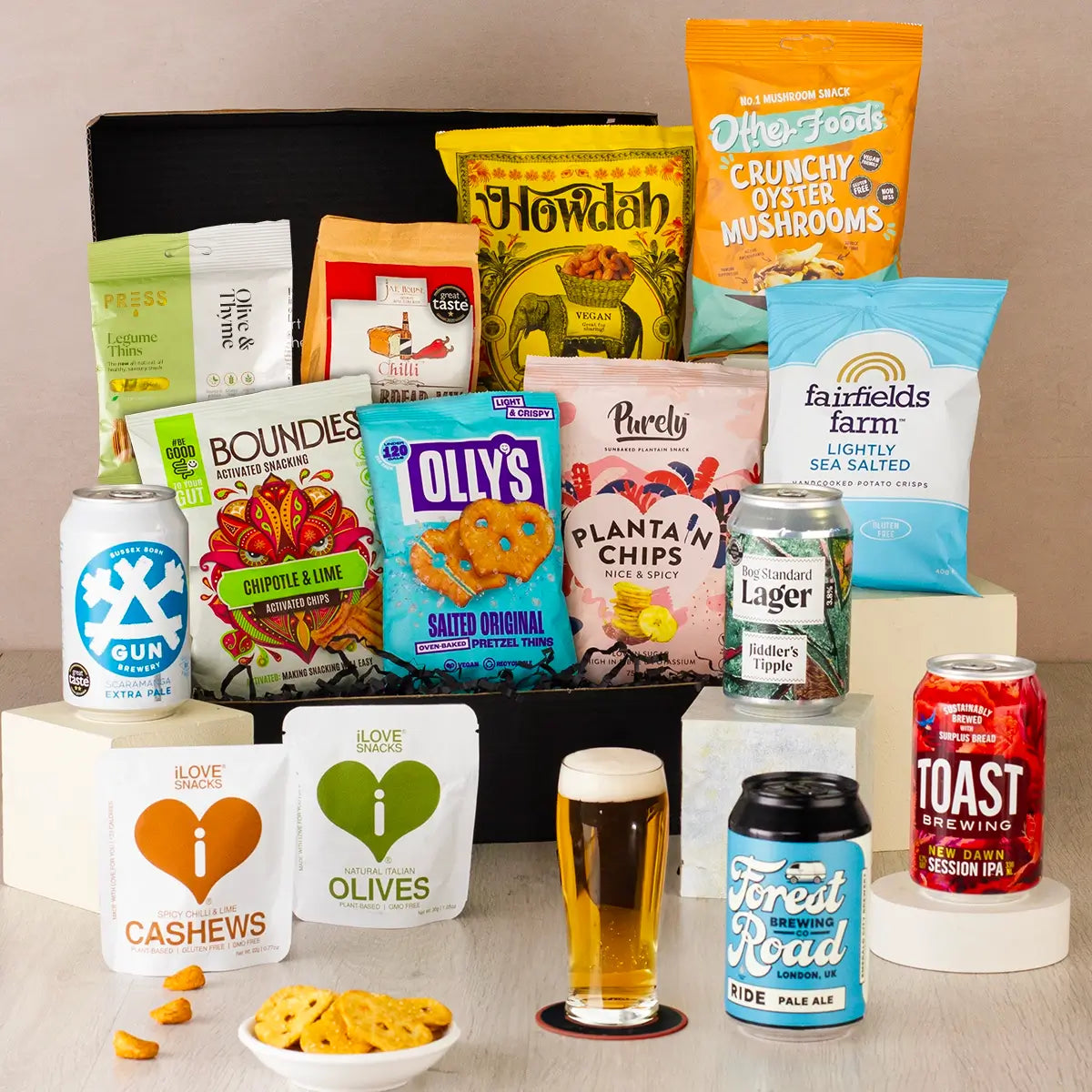 Vegan Man Box - Vegan Beer and Snack Hamper