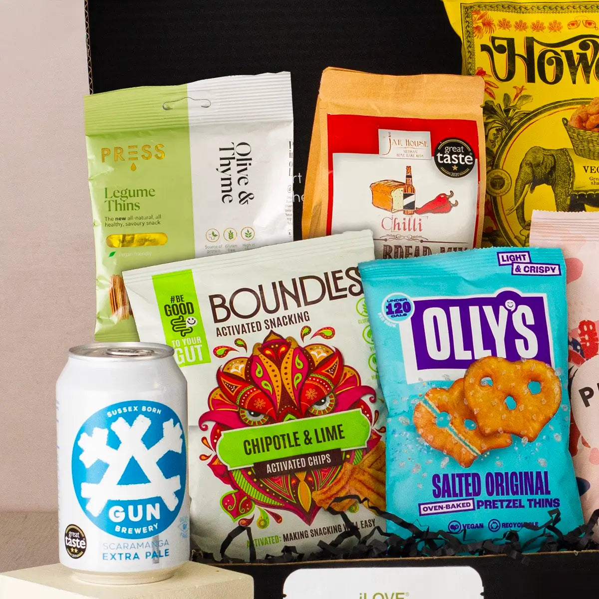 Vegan Man Box - Vegan Beer and Snack Hamper