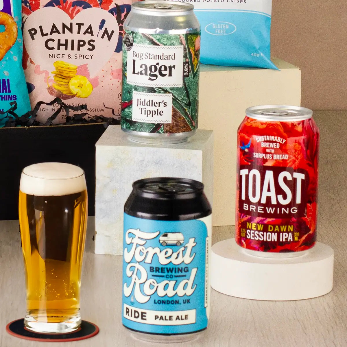 Vegan Man Box - Vegan Beer and Snack Hamper