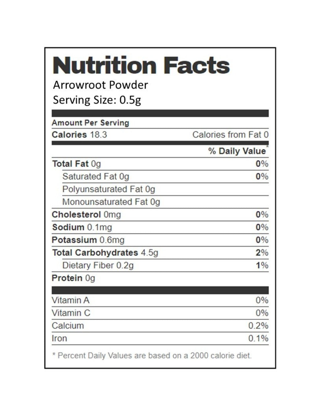 Arrowroot Powder-3