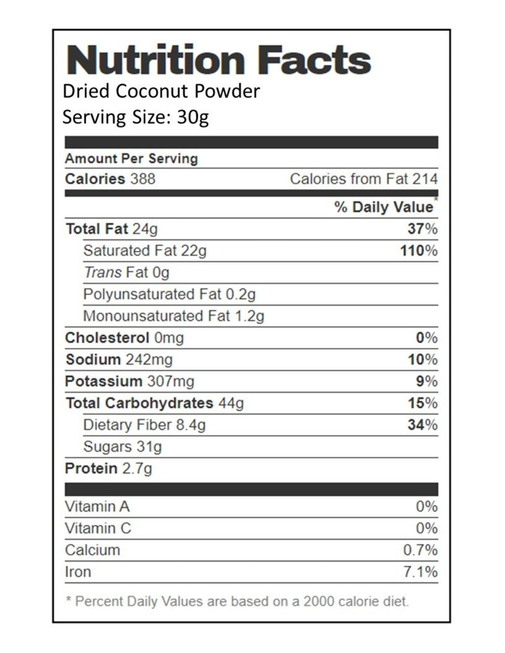 Dried Coconut Powder-3