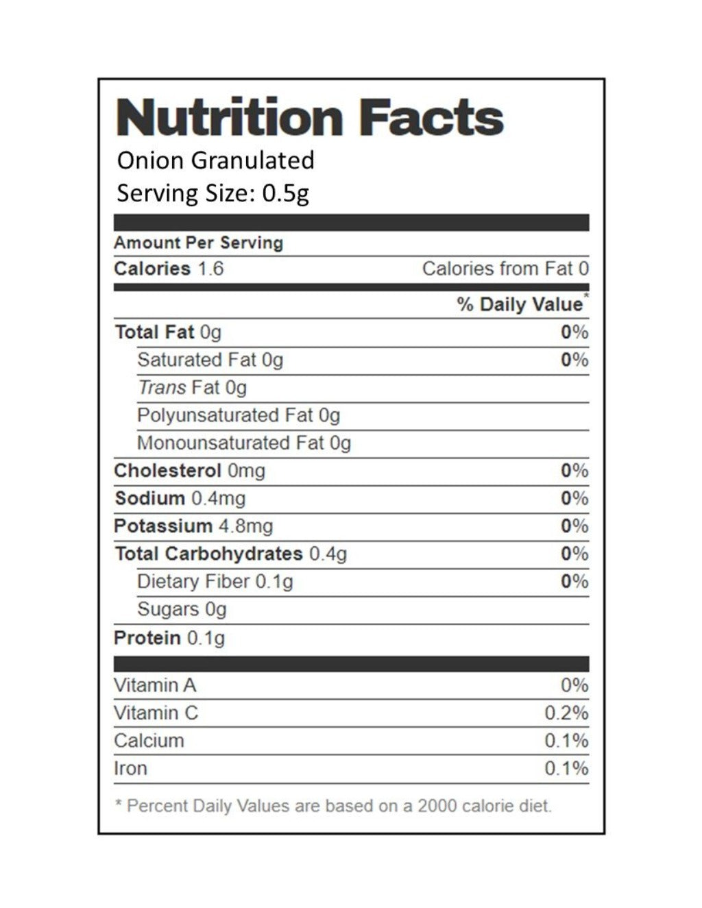 Onion Granulated-3