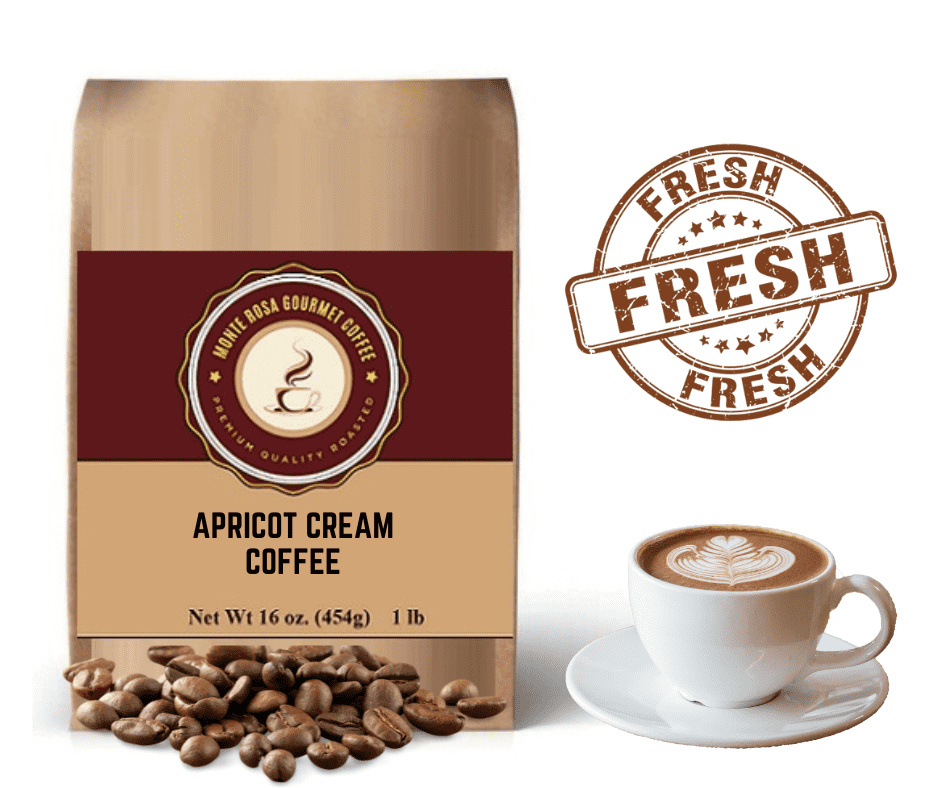 Apricot Cream Flavored Coffee-0