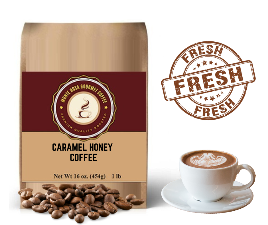 Caramel Honey Flavored Coffee-0