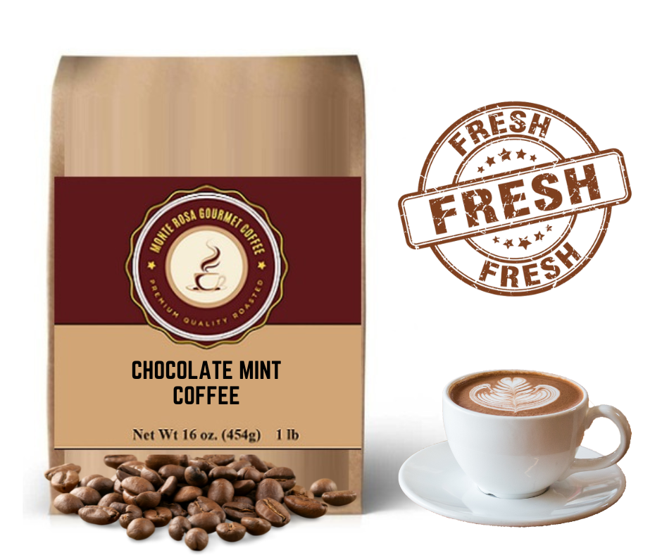 Chocolate Mint Flavored Coffee-0